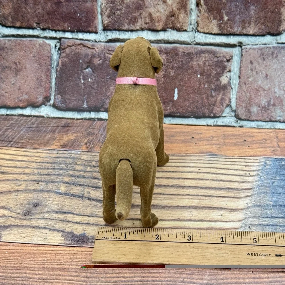Barbie Dog Tanner Eats Poops Lab Retriever Tail Ears Move 2006 Mattel Flocked